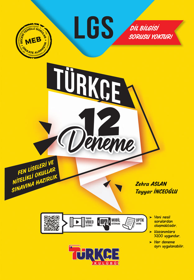 LGS Türkçe 12 Deneme